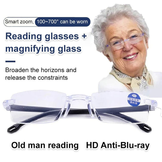 💥LIMITED SALE - TODAY BUY 1 GET 1 FREE⏰️Autozoom reading glasses