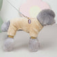 (🎅Christmas Hot Sale- 49% OFF) Fleece Pet Elastic Jumpsuit with Pull Ring