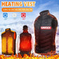 2022 Updated Version Two-touch LED Controller Heated Vest For Men & Women