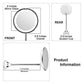 360° Flexible Light Up 10X Magnification Makeup Mirror