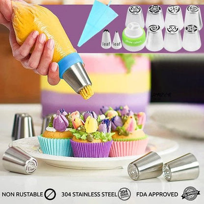 (New Year sale-SAVE 48% OFF)Cake Decor Piping Tips-BUY 2 FREE SHIPPING