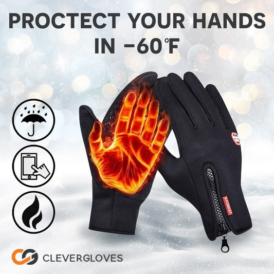 CleverGloves - Thermal Waterproof Touchscreen Gloves